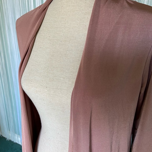 Brown Slinky Duster Kimono - Picture 6 of 16